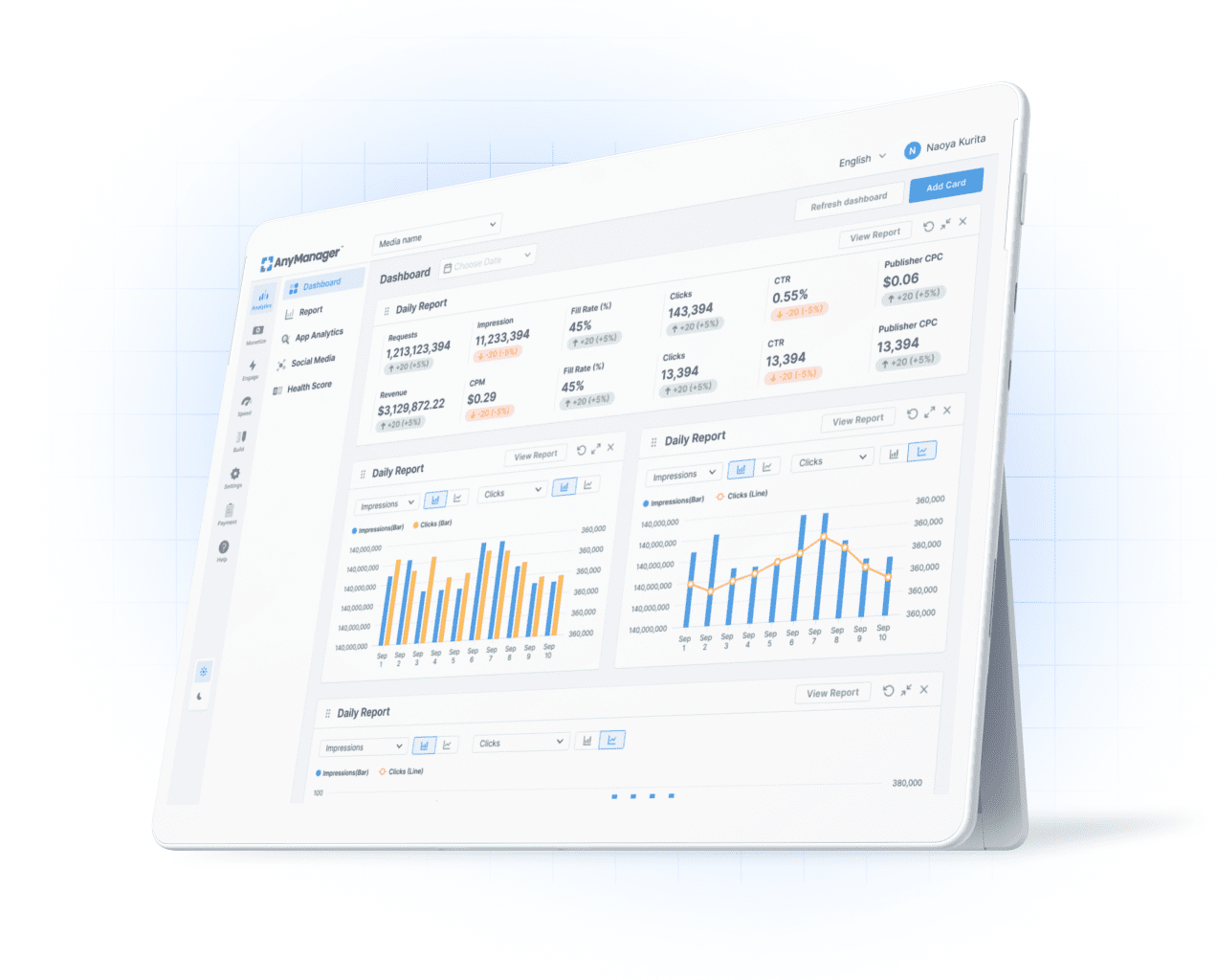AnyManager Dashboard
